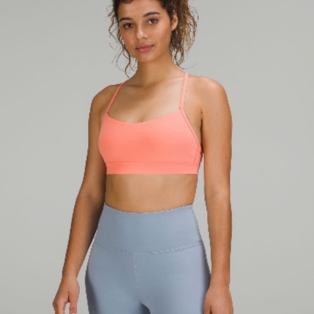 Lululemon Flow Y Bra Coral 6